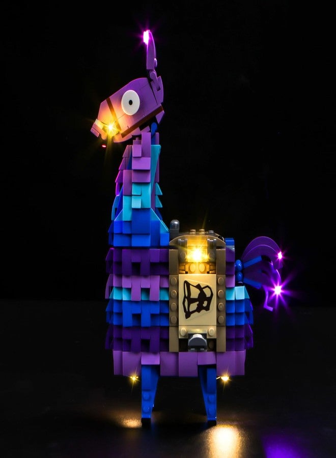 BrickBling LED Light Compatible with Lego Fortnite Supply Llama, Creative Lighting Kit Compatible with Lego 77071 (No Model) - Image 1